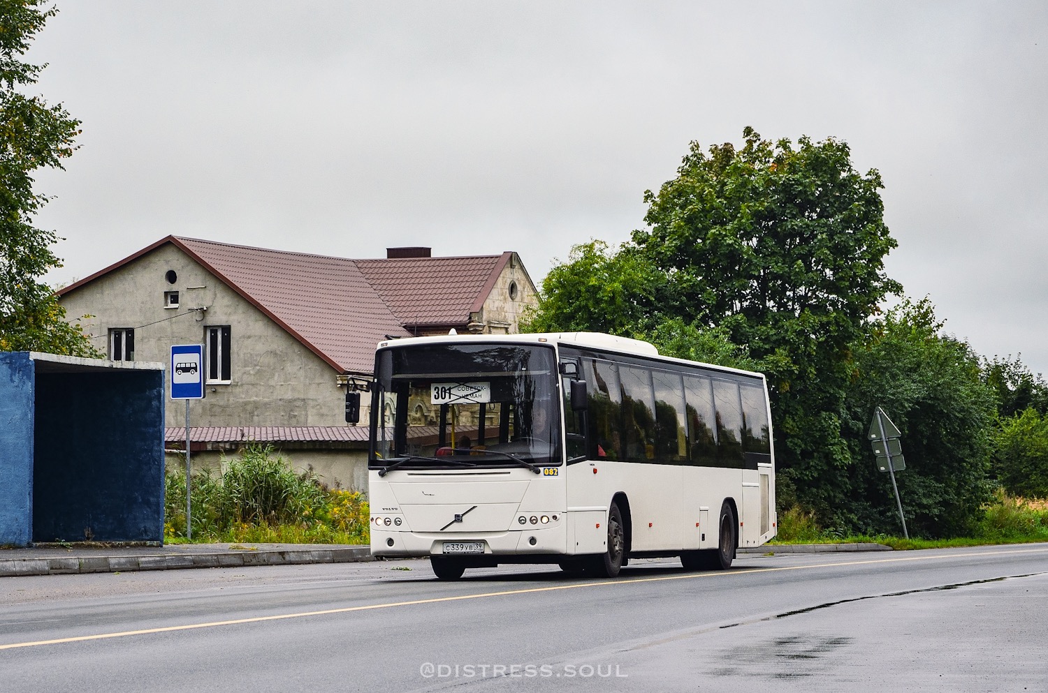 Калининградская область, Volvo 8700LE № 082