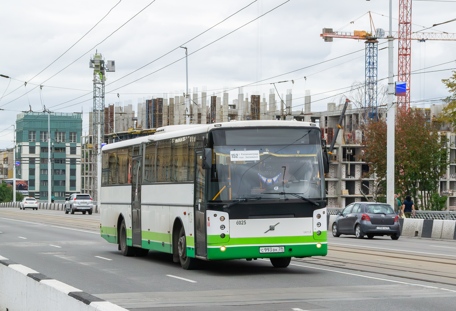 Kaliningrad region, Vest Contrast č. С 993 ВК 39