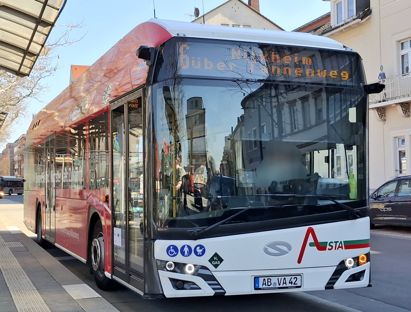 Бавария, Solaris Urbino IV 12 hydrogen № 242