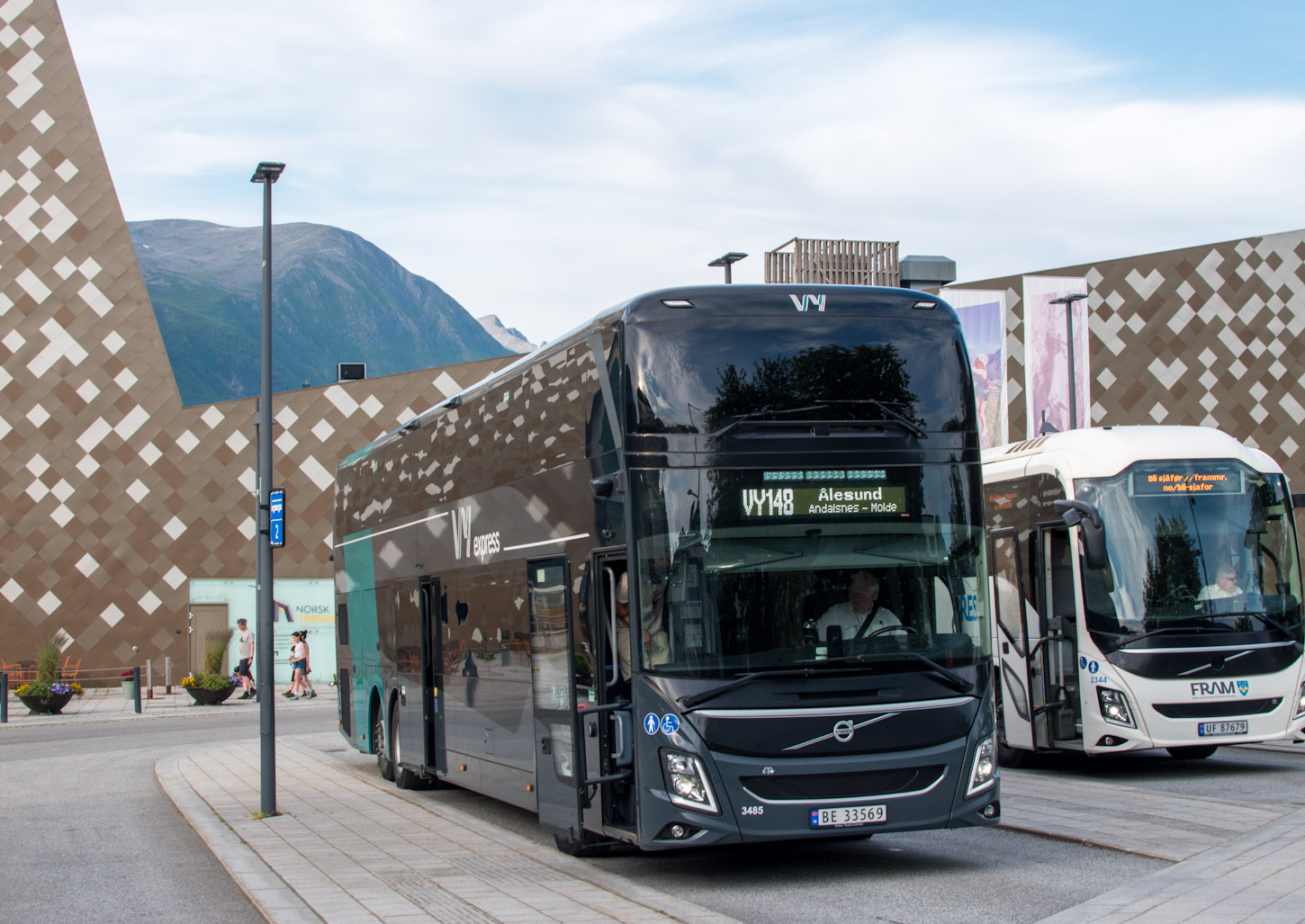 Norsko, Volvo 9700DD č. 3485 Norsko, Volvo 9700DD č. 3485