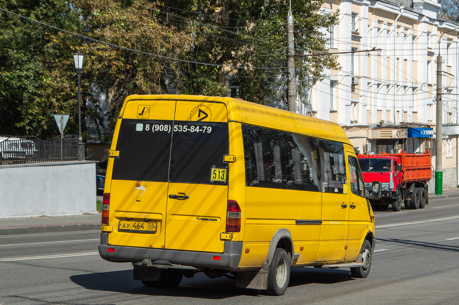 Пензенская область, Mercedes-Benz Sprinter W904 413CDI № АУ 464 58