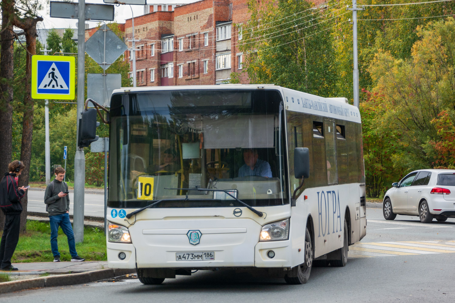 Ханты-Мансийский АО, ЛиАЗ-4292.60 (1-2-1) № А 473 ММ 186