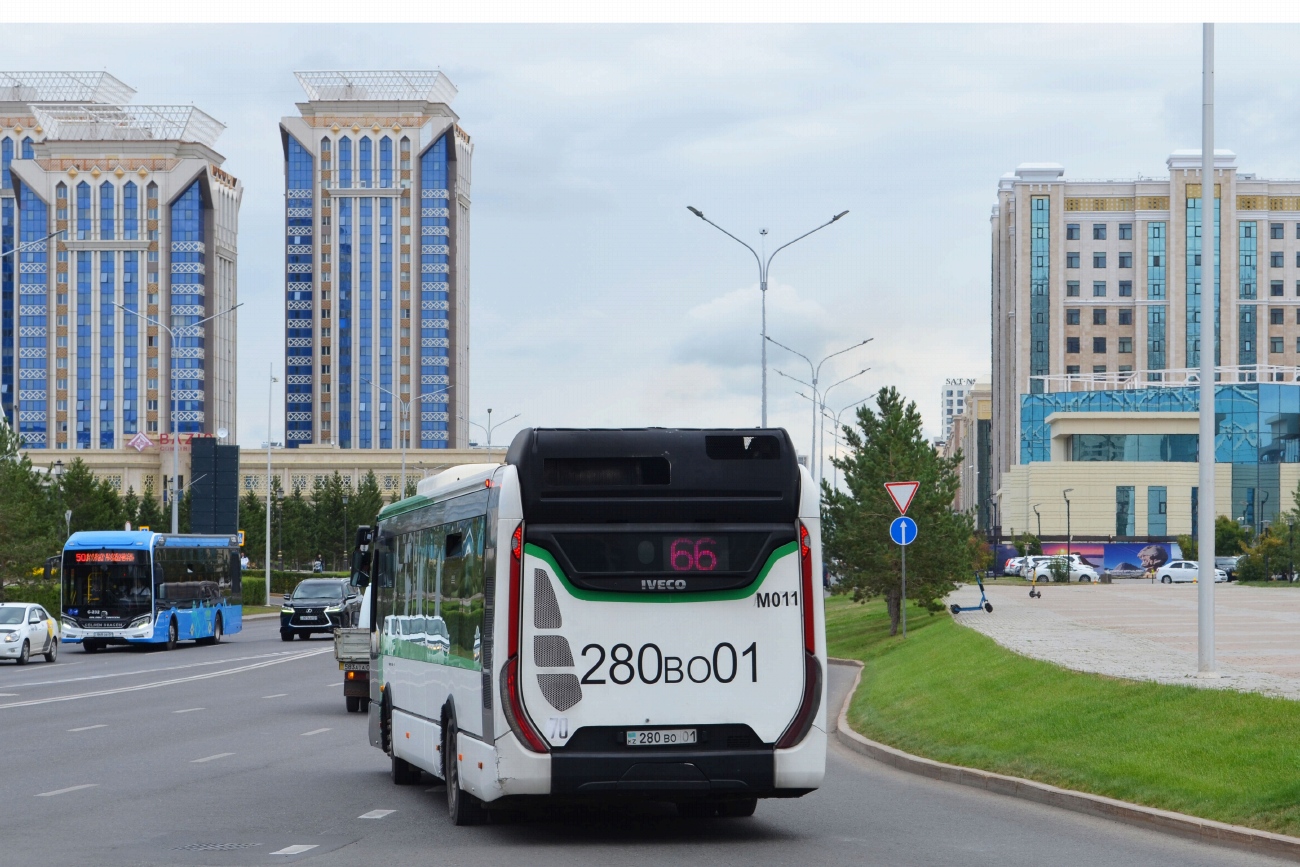 Астана, IVECO Urbanway 12M (СарыаркаАвтоПром) № M011