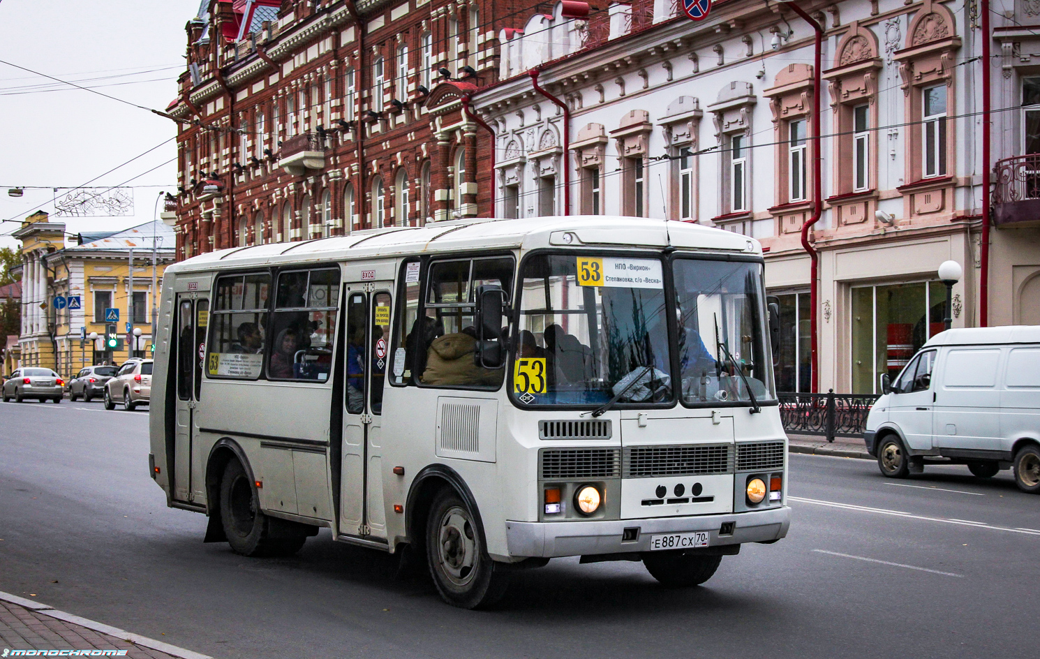 Томская область, ПАЗ-32054 № Е 887 СХ 70 Томская область, ПАЗ-32054 № Е 887 СХ 70