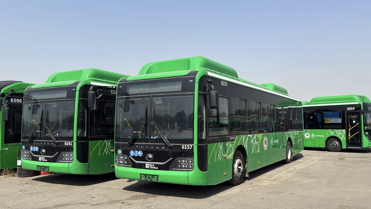 Almaty, Yutong ZK6116HG (QazTehna) # 6157