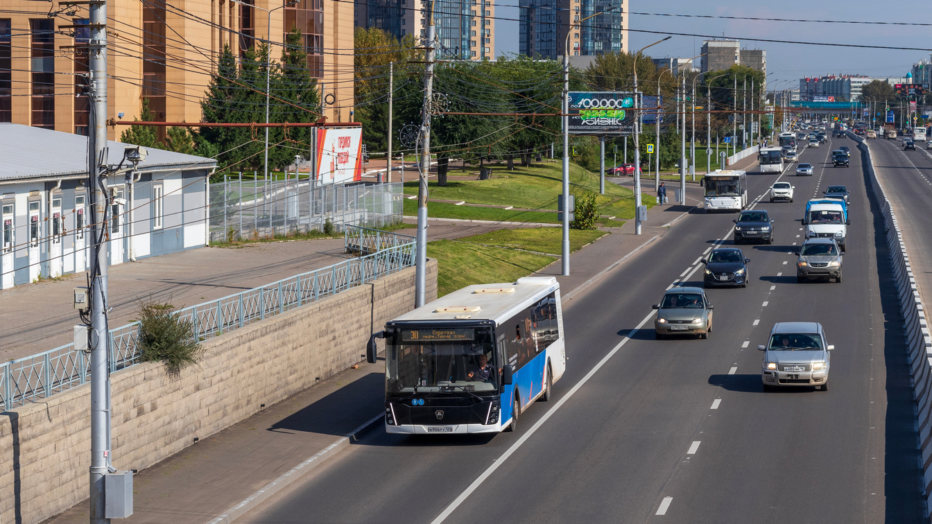 Красноярский край, ЛиАЗ-5292.65 № Н 906 РУ 124