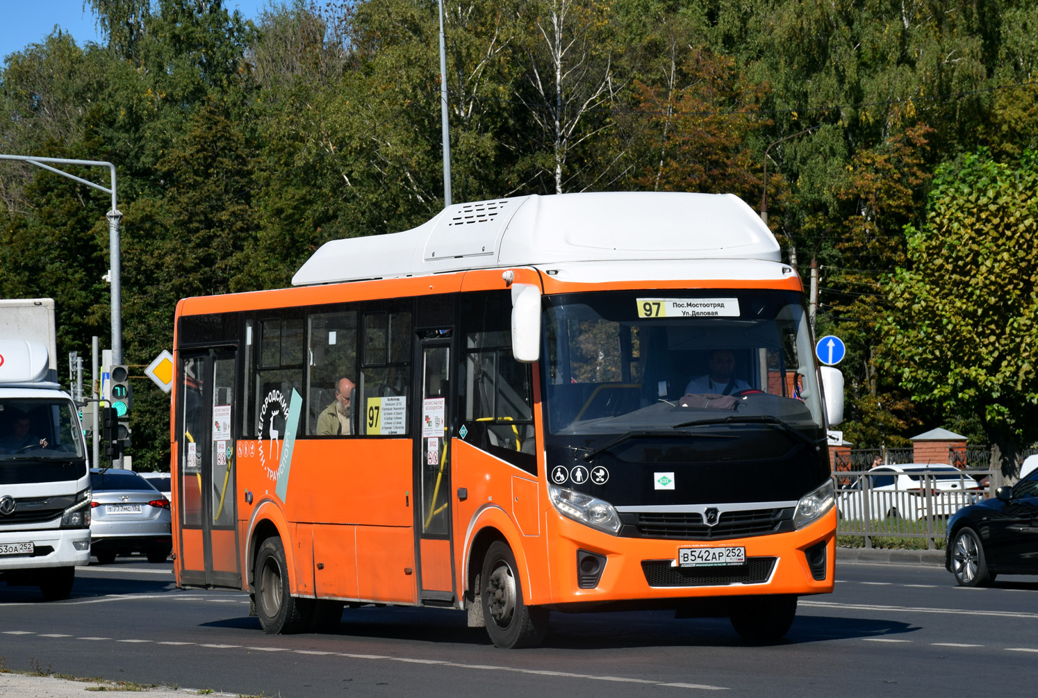Нижегородская область, ПАЗ-320415-14 "Vector Next" № В 542 АР 252