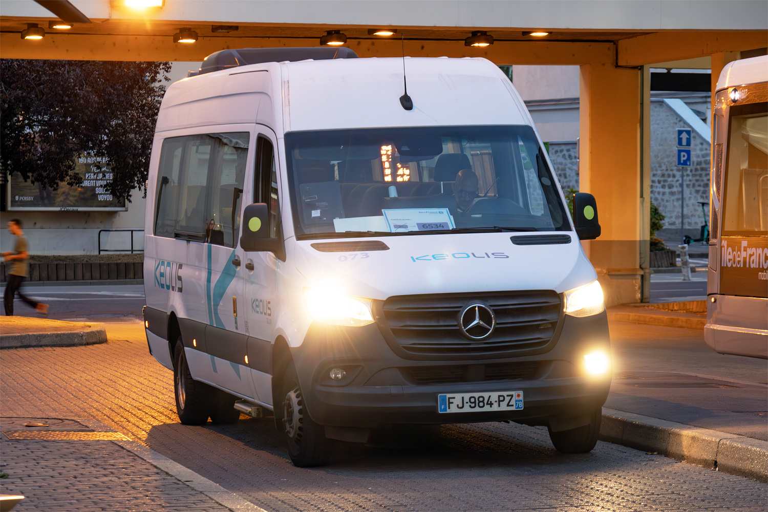 France, Mercedes-Benz Sprinter Transfer 45 № 073 France, Mercedes-Benz Sprinter Transfer 45 № 073
