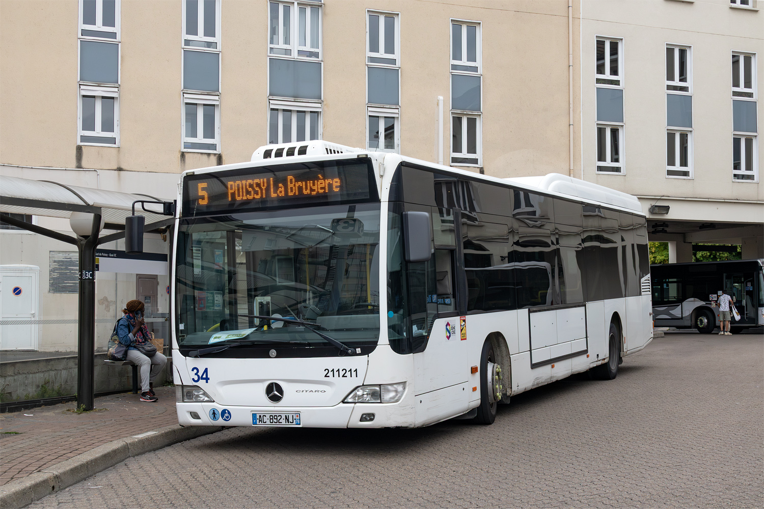 Франция, Mercedes-Benz O530LE Citaro facelift LE № 34