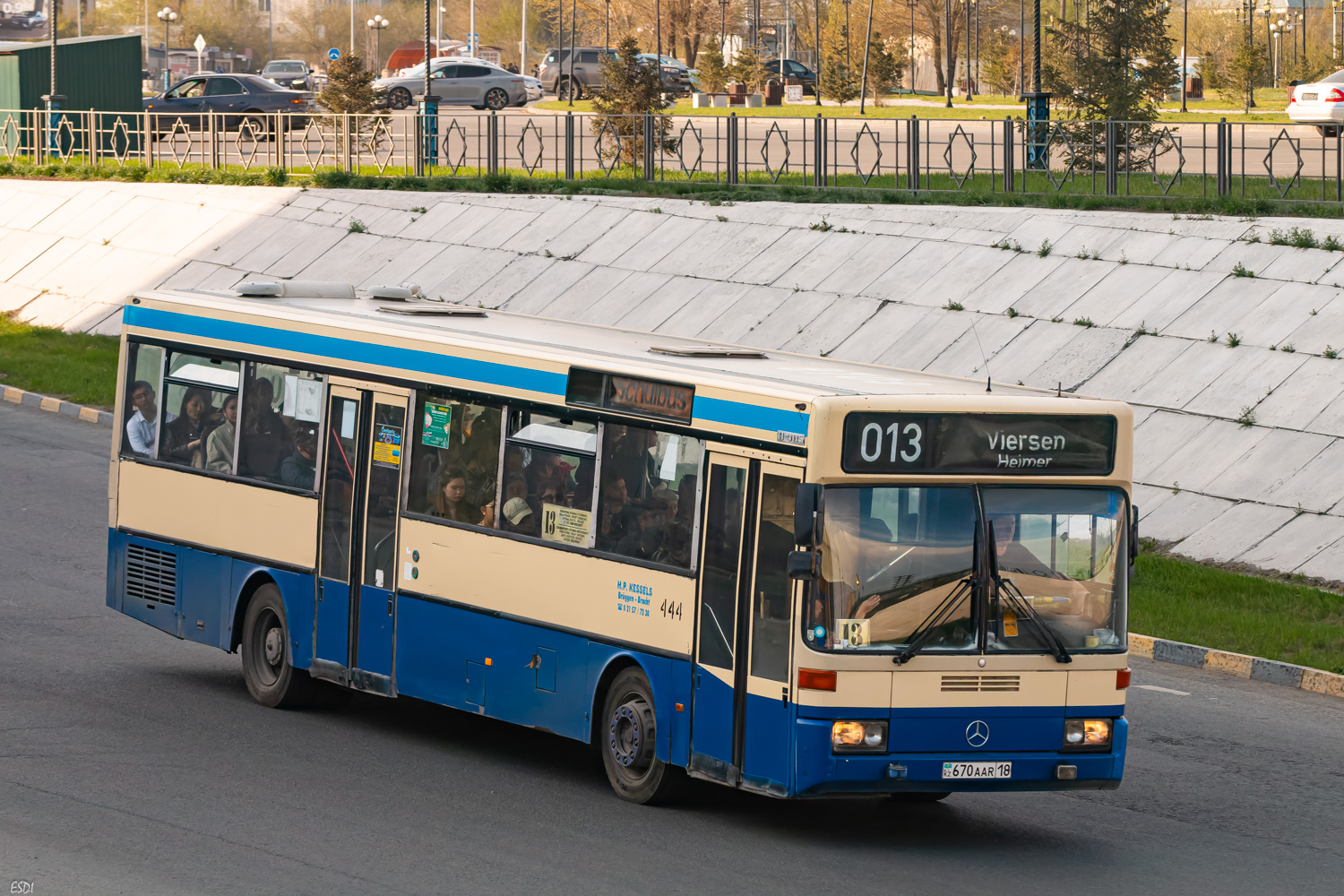 Абайская область, Mercedes-Benz O405 № 444