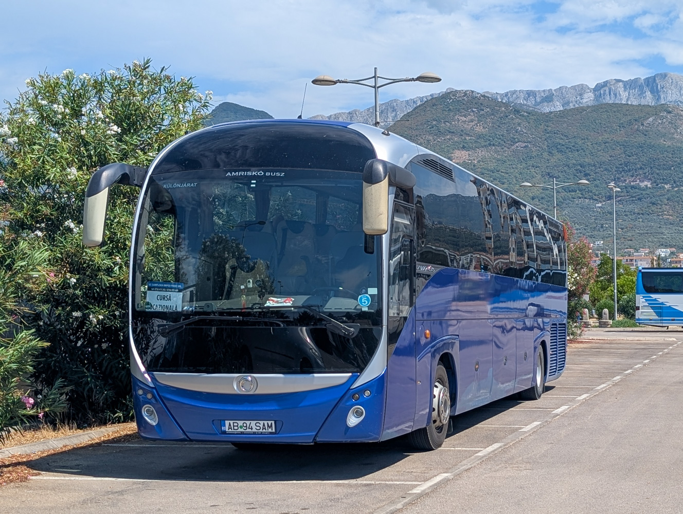 Rumunsko, Irisbus Magelys HD 12.2M č. AB 94 SAM Rumunsko, Irisbus Magelys HD 12.2M č. AB 94 SAM