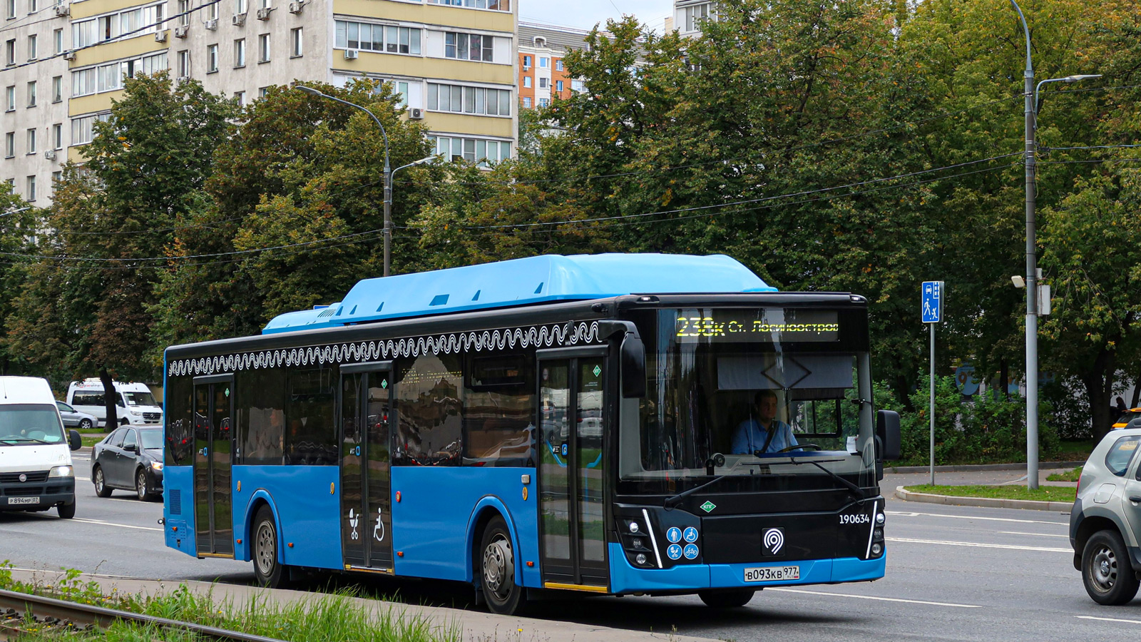 Москва, ЛиАЗ-5292.67 (CNG) № 190634