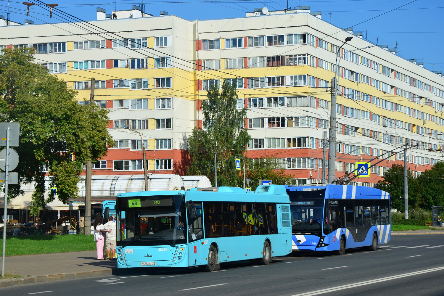Санкт-Петербург, МАЗ-203.945 № 38089