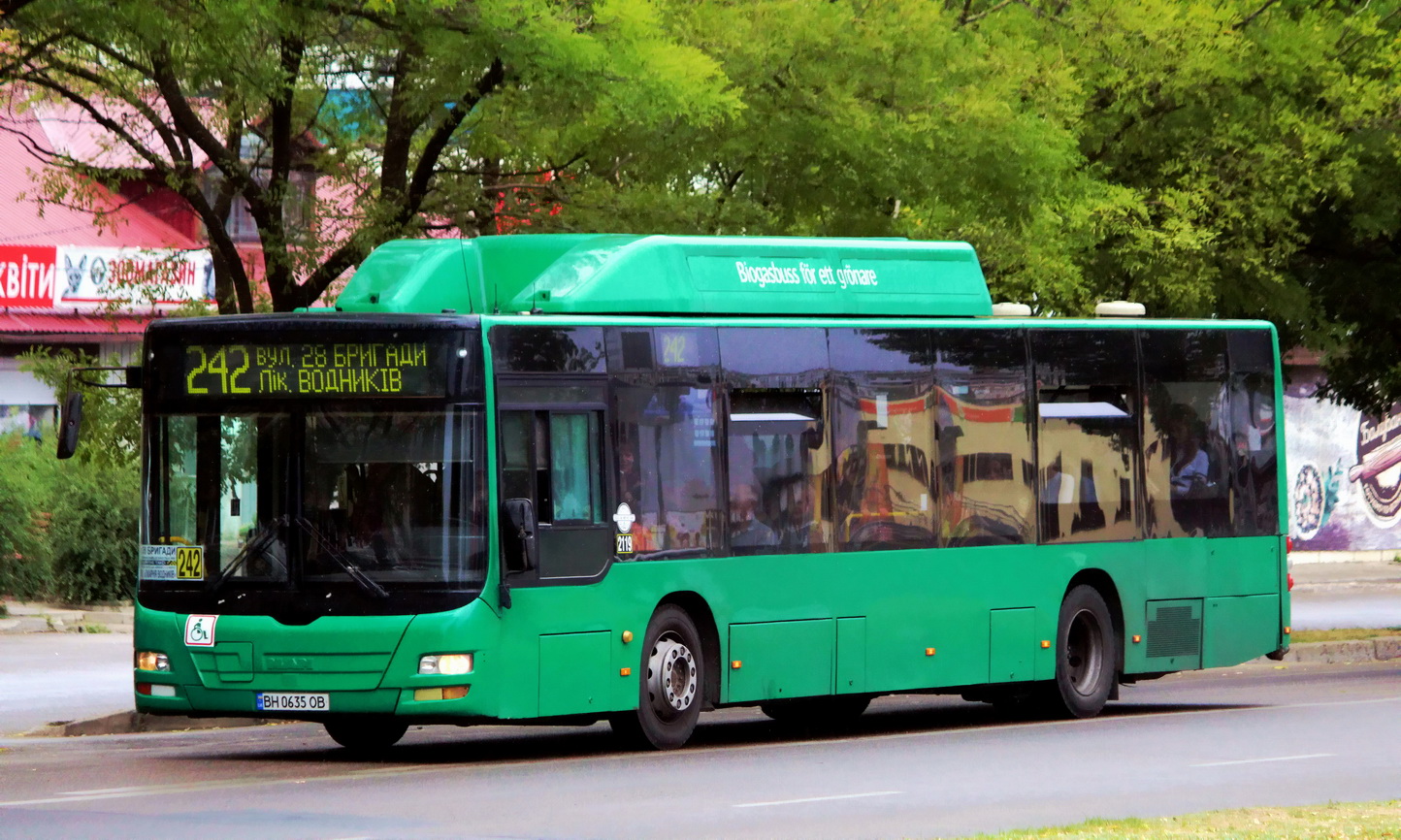 Одесская область, MAN A21 Lion's City NL313 CNG № 2119