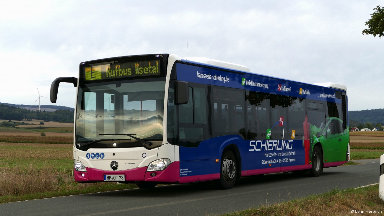 Нижняя Саксония, Mercedes-Benz Citaro C2 hybrid № 78