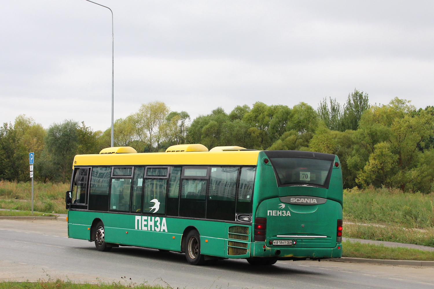 Пензенская область, Scania OmniLink I (Скания-Питер) № Е 818 КТ 164