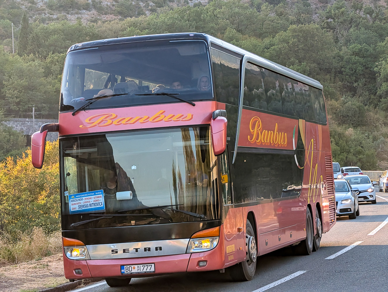 Черногория, Setra S431DT № BD RP777