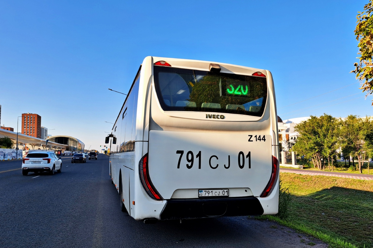 Astana, IVECO Crossway LE 13M (SaryarkaAvtoProm) № Z144