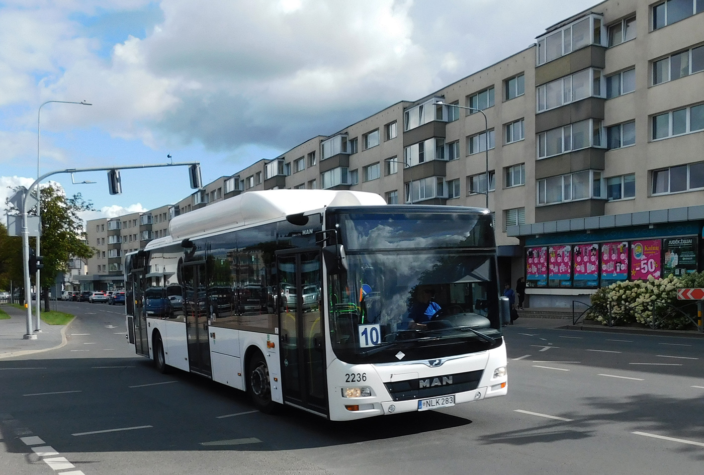 Lietuva, MAN A21 Lion's City NL273 CNG Nr. 2236