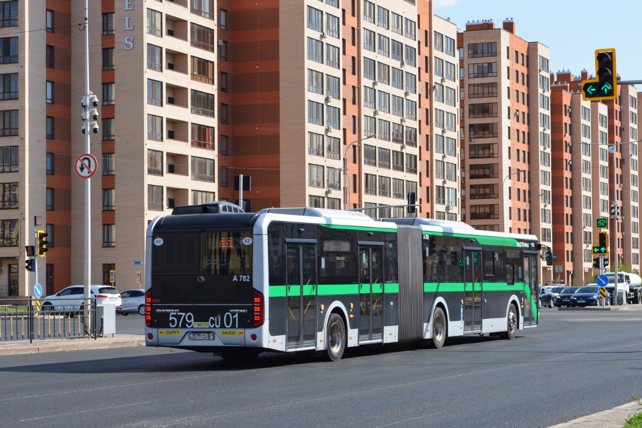 Астана, Yutong ZK6180HG (QazTehna) № A782