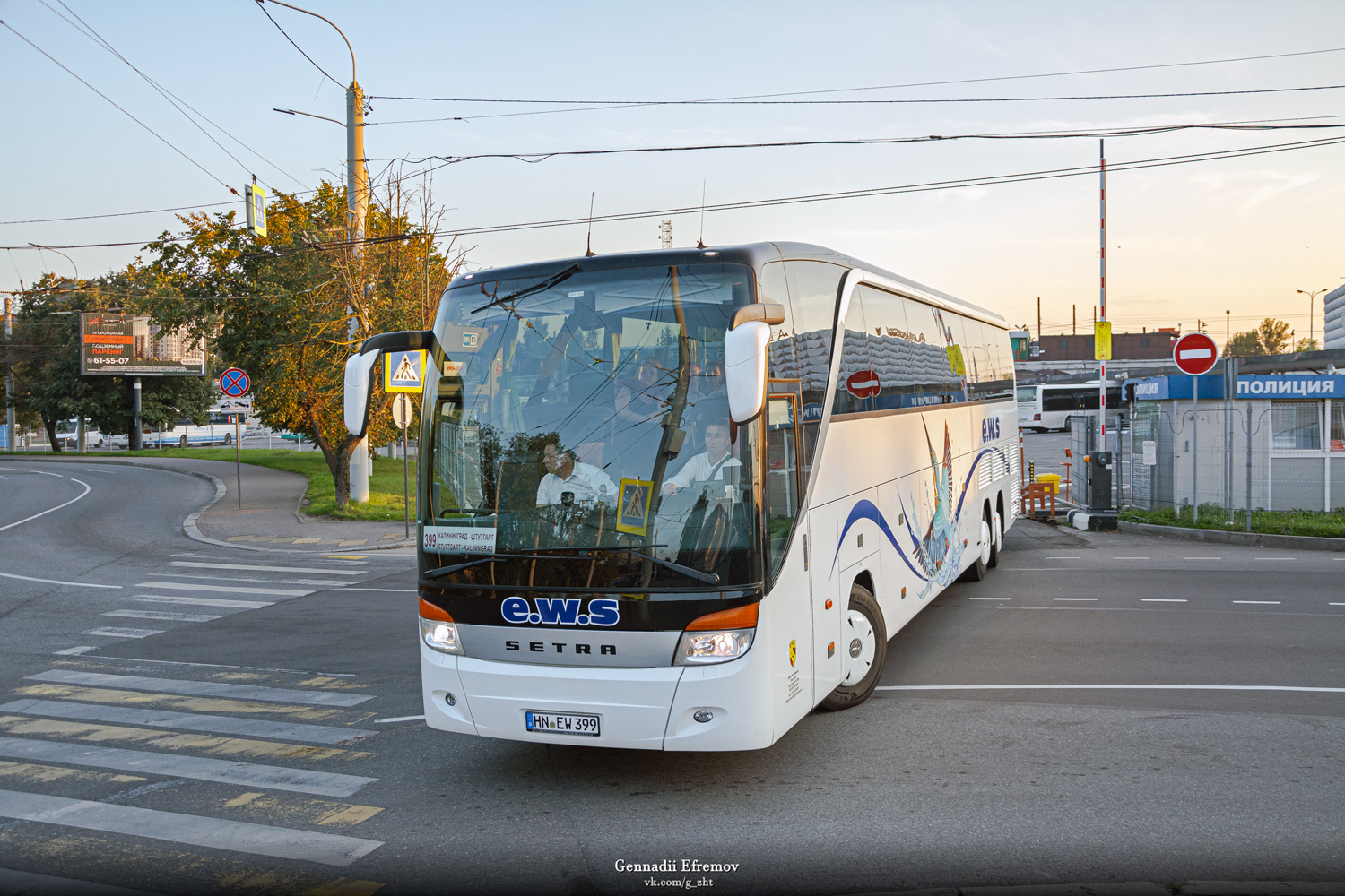 Баден-Вюртемберг, Setra S417HDH facelift № HN-EW 399