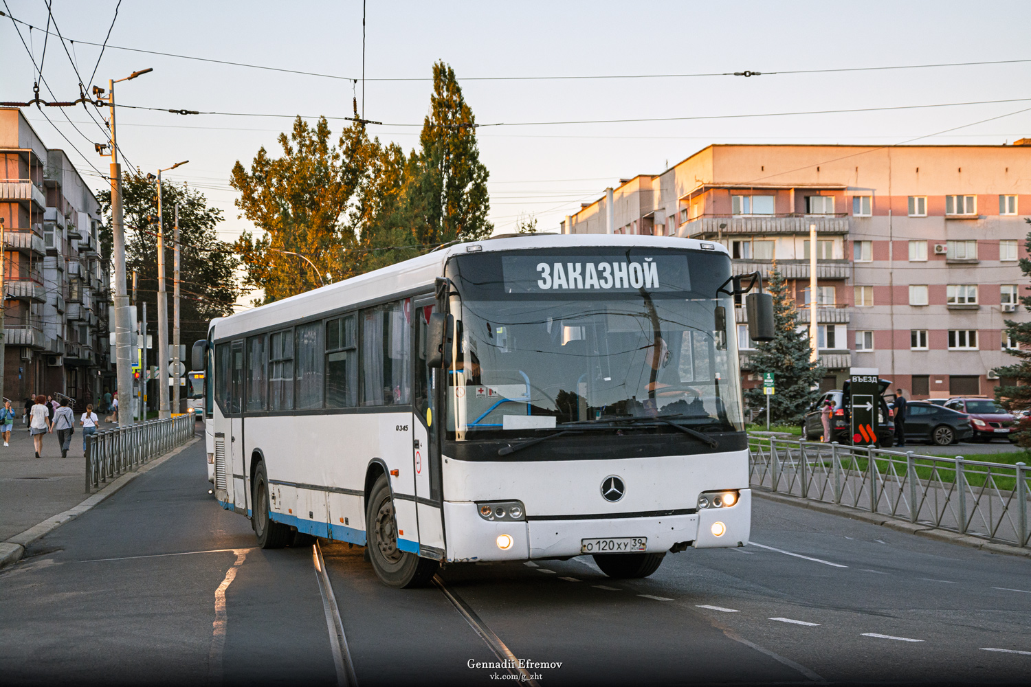 Калининградская область, Mercedes-Benz O345 № О 120 ХУ 39