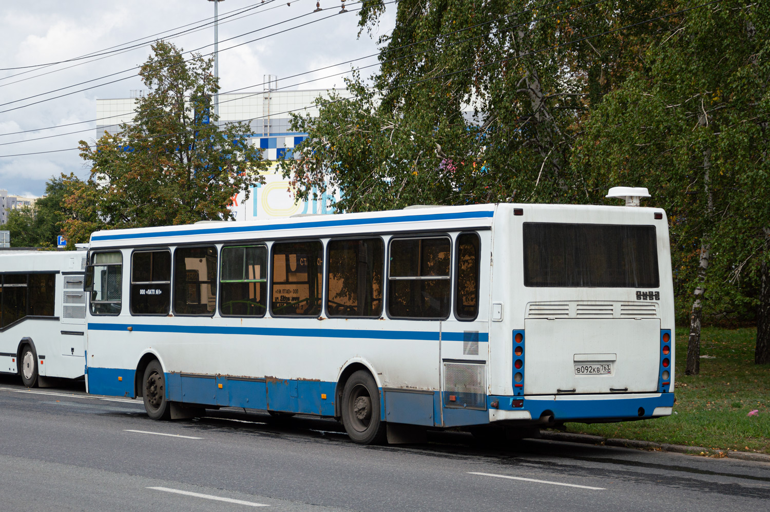 Samara region, LiAZ-5256.25 № В 092 КВ 763