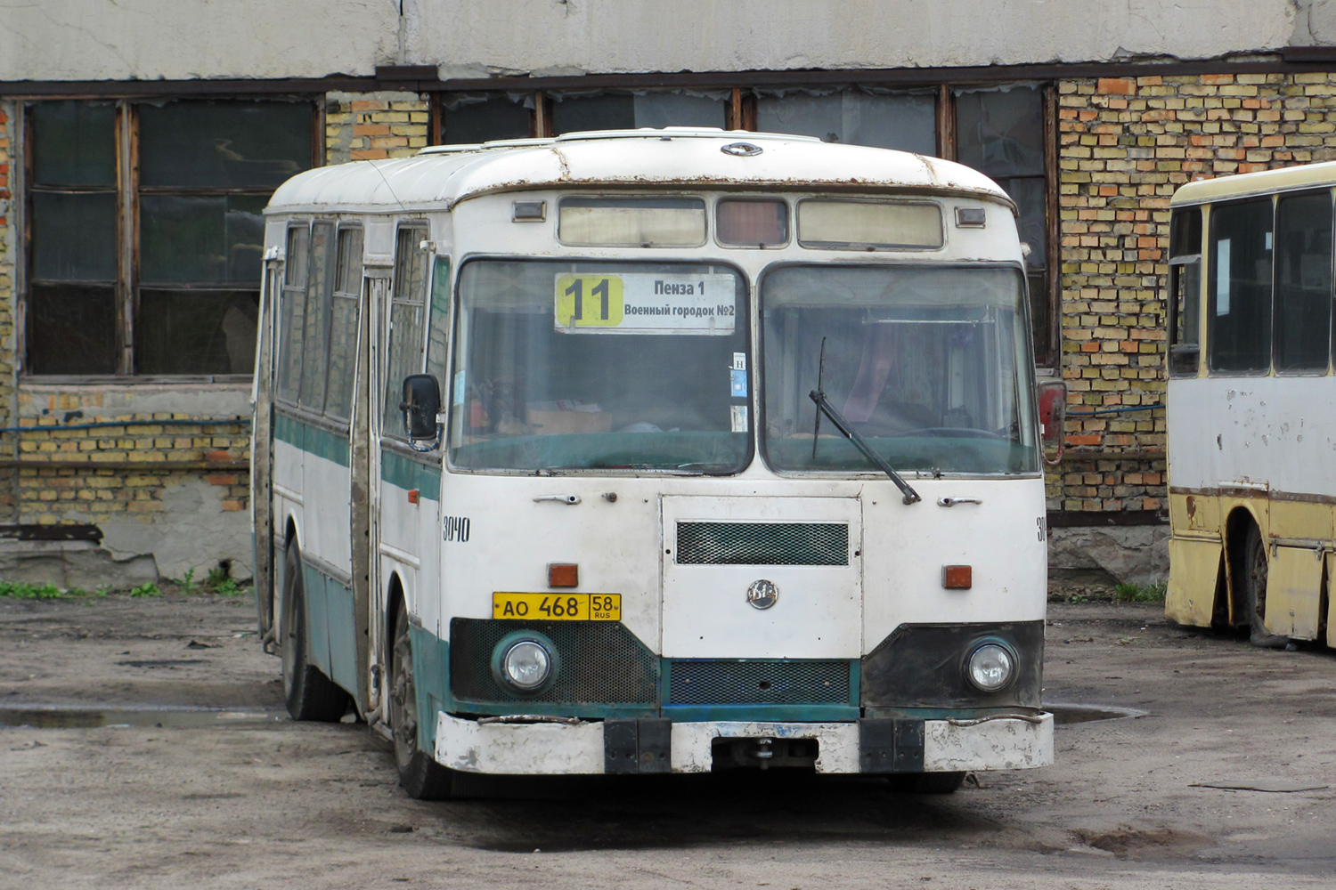 Penzai terület, LiAZ-677M sz.: 3040