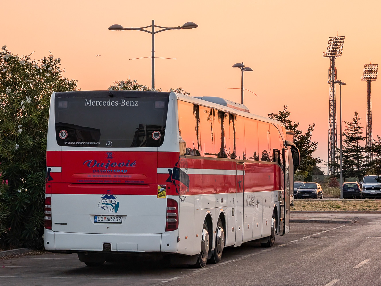 Черногория, Mercedes-Benz Tourismo II L 17RHD № DG AR757