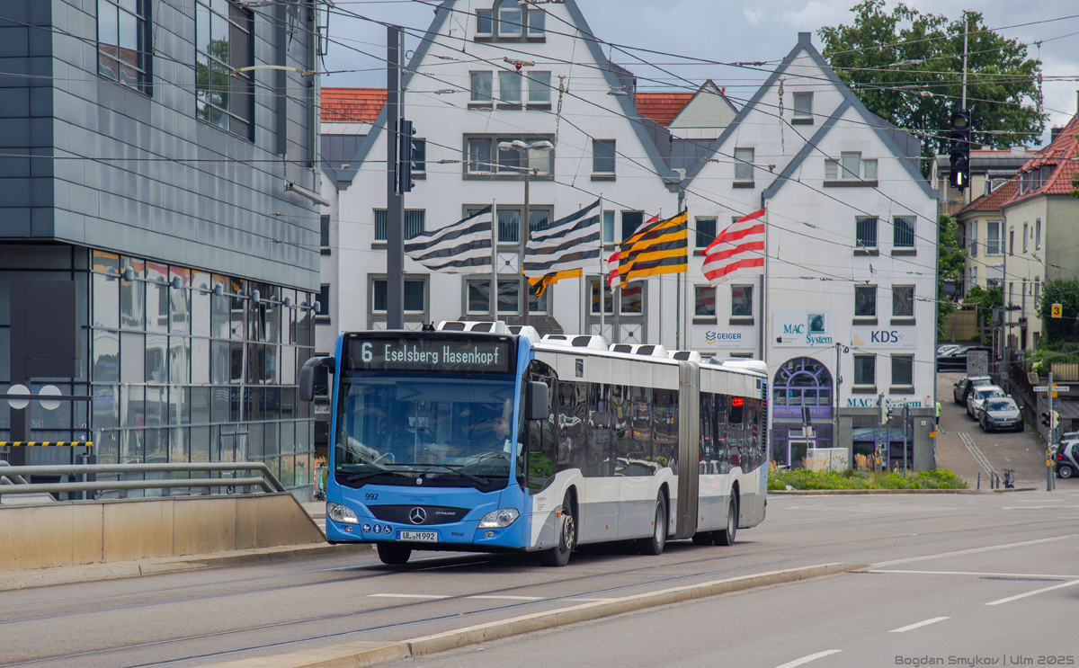 Баден-Вюртемберг, Mercedes-Benz Citaro C2 G hybrid № UL-M 992