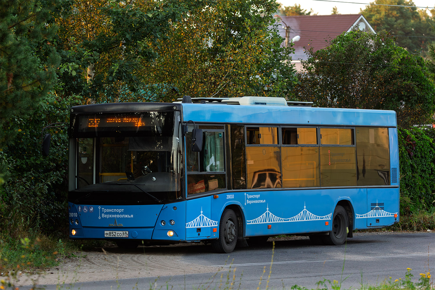 Тверская область, МАЗ-206.086 № 20010