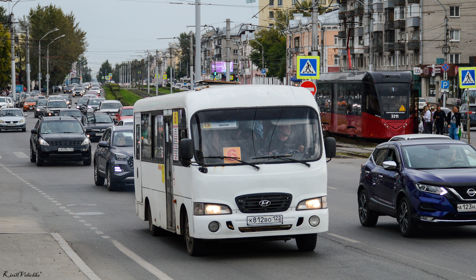 Алтайскі край, Hyundai County LWB (ТагАЗ) № К 812 ВО 122