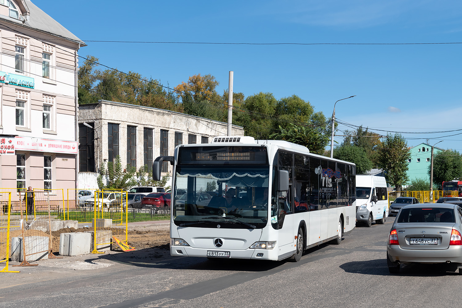Vladimir region, Mercedes-Benz O530Ü Citaro facelift Ü Nr. Е 813 УУ 33