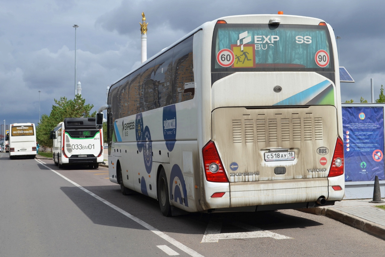 Удмуртия, Yutong ZK6122H9 № С 518 АУ 18