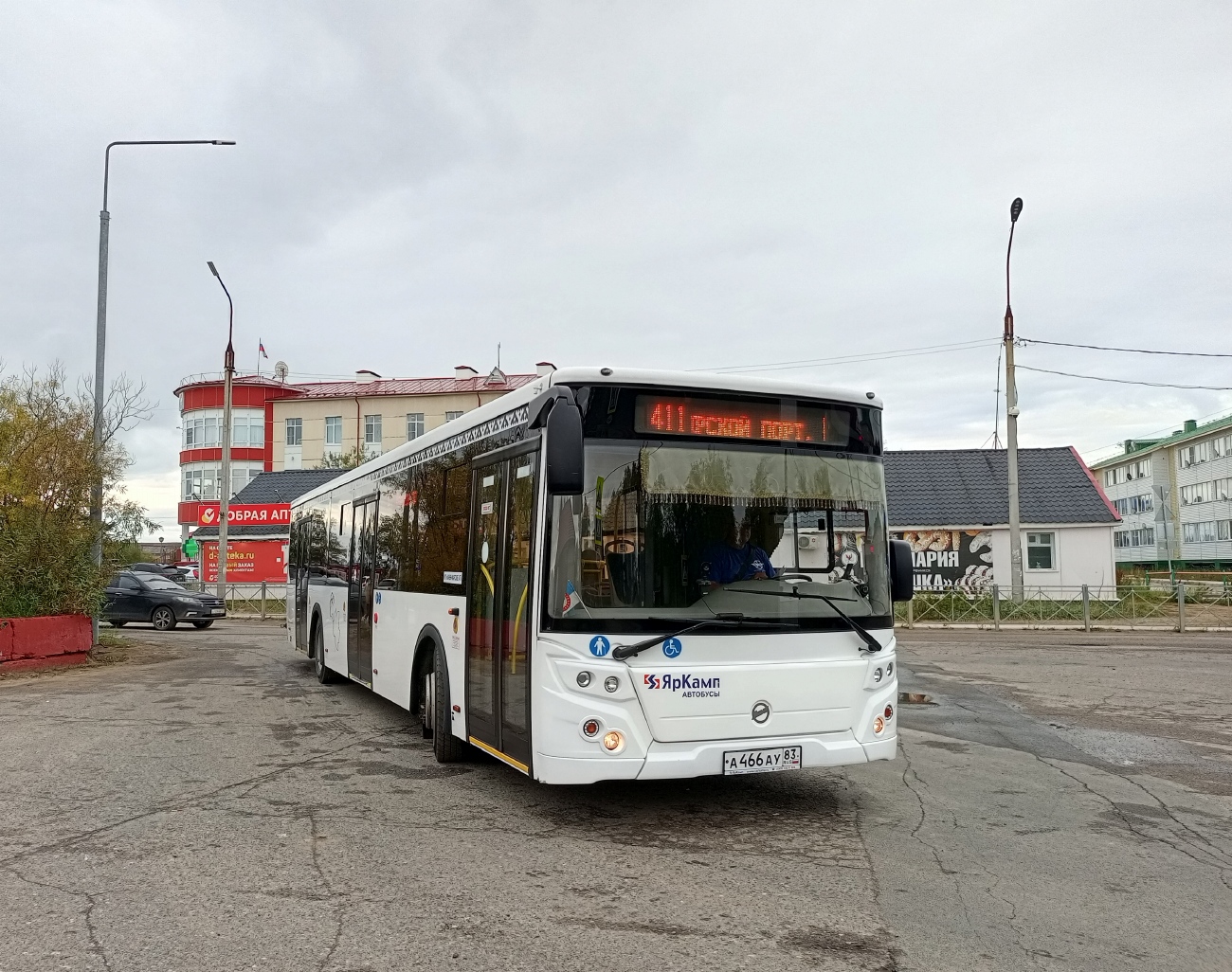 Ненецкий АО, ЛиАЗ-5292.65 № А 466 АУ 83