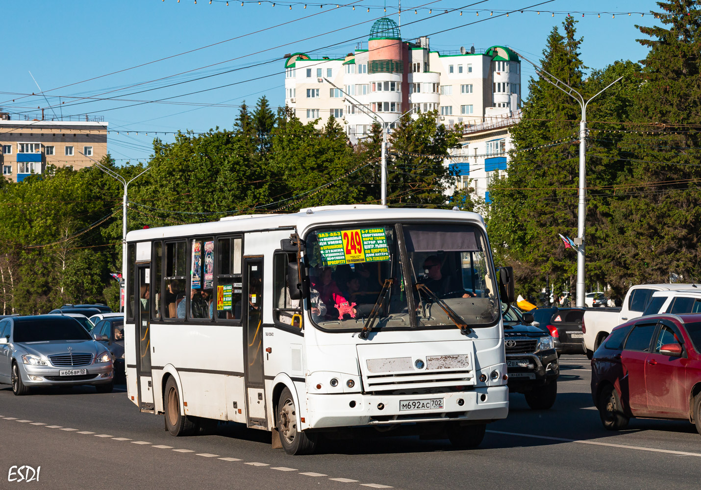 Башкортостан, ПАЗ-320412-05 № М 692 АС 702
