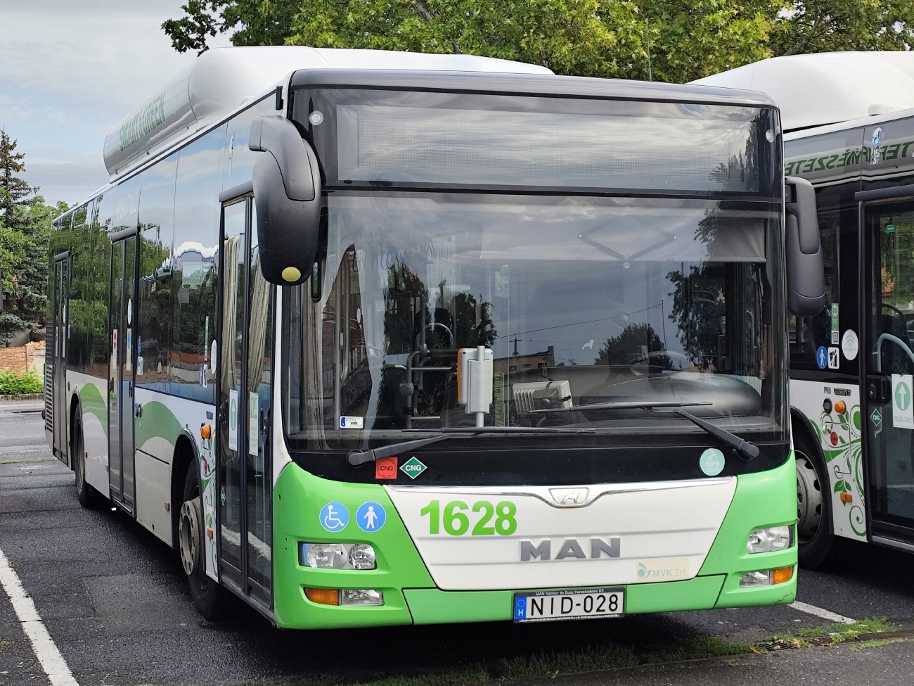 Венгрия, MAN A21 Lion's City NL273 CNG № 1628