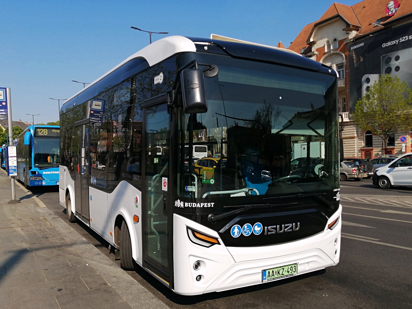 Венгрия, Anadolu Isuzu Novociti Volt № AA KZ-493