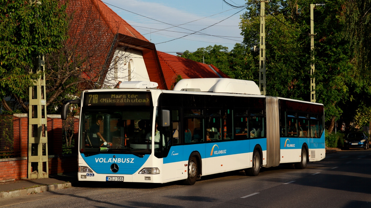 Венгрия, Mercedes-Benz O530G Citaro G CNG № KDJ-356