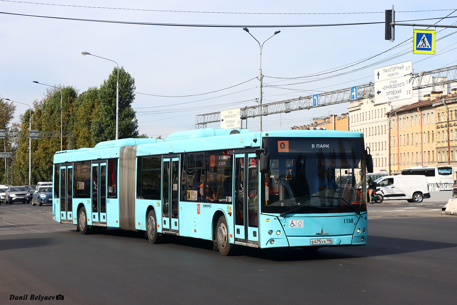 Санкт-Петербург, МАЗ-216.066 № 1158 Санкт-Петербург, МАЗ-216.066 № 1158