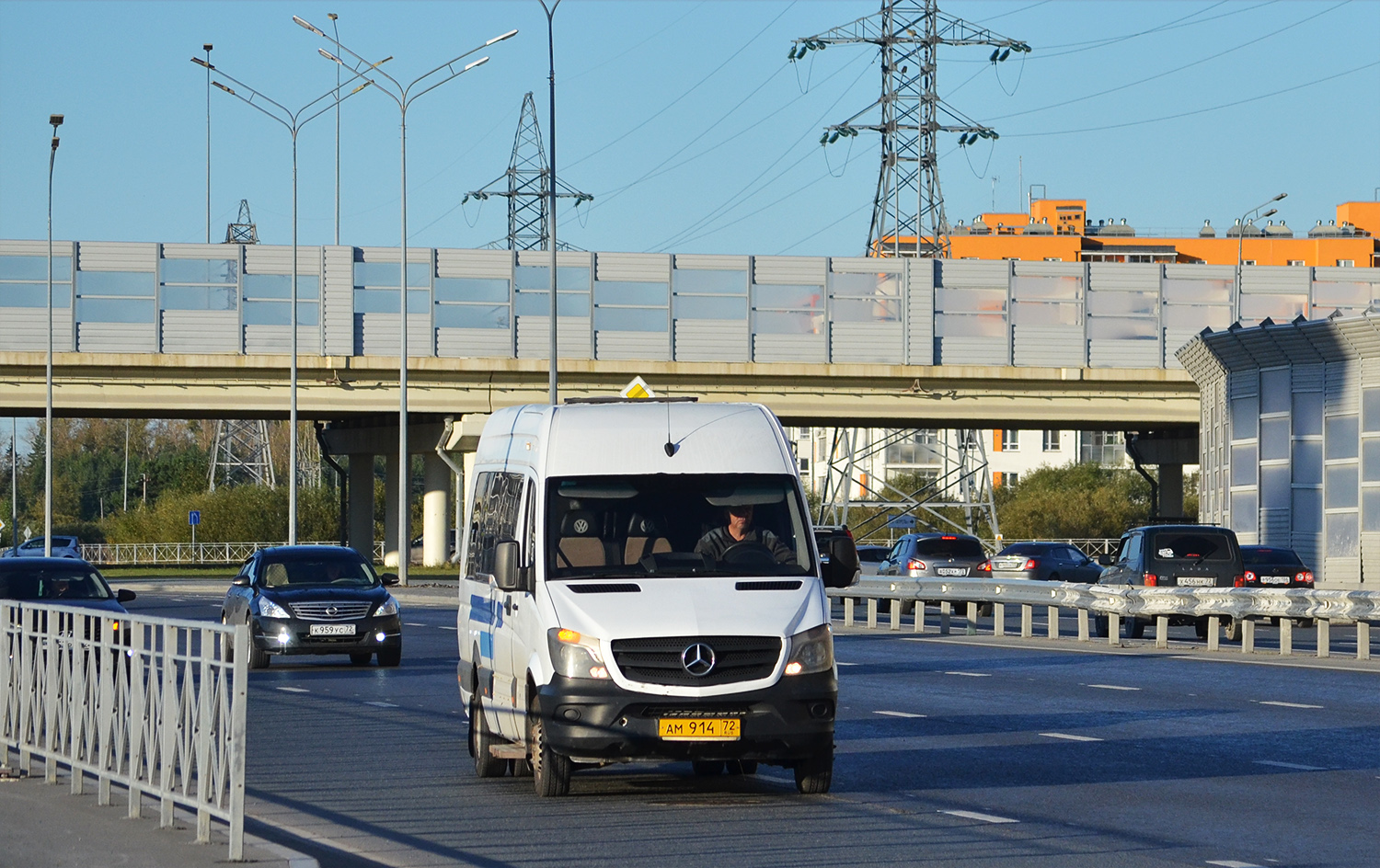 Тюменская область, Луидор-22360C (MB Sprinter) № АМ 914 72
