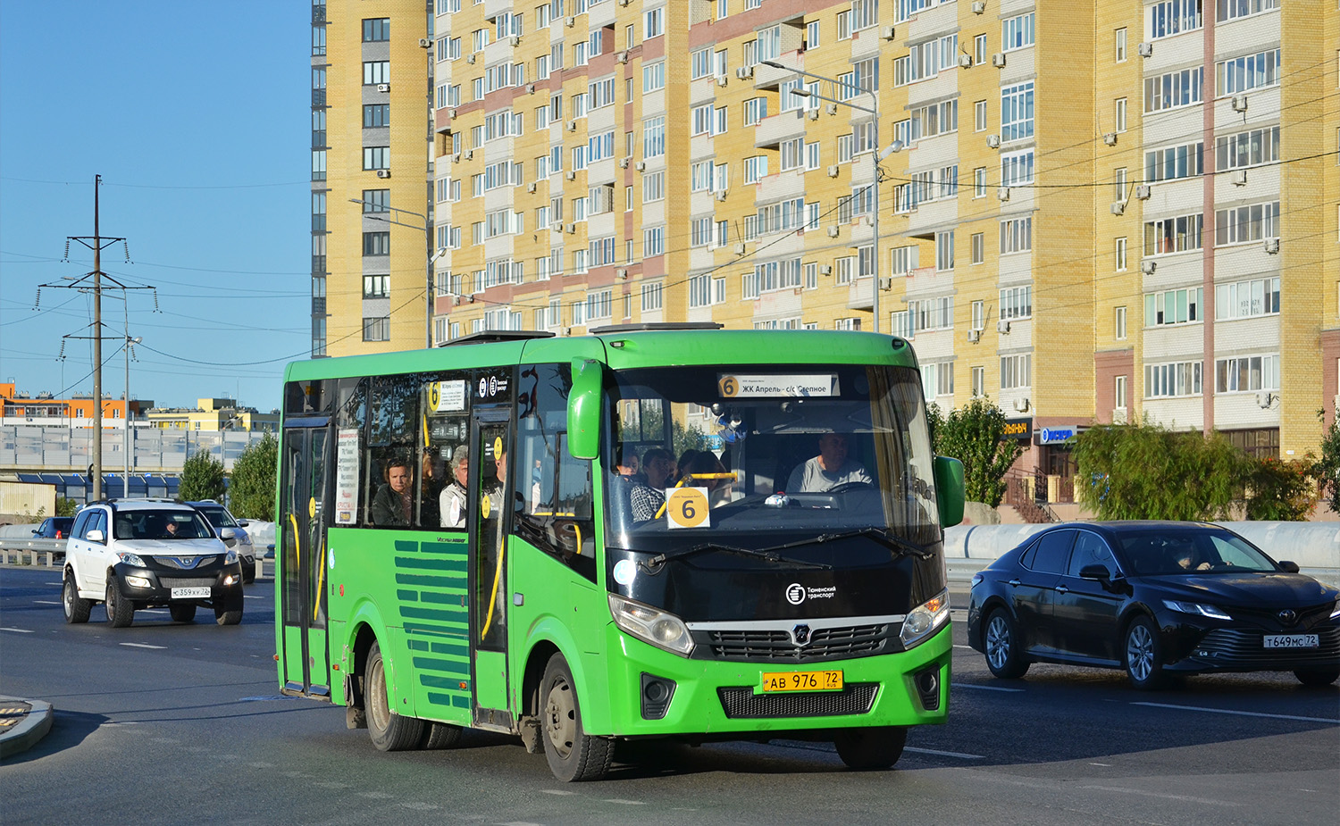 Тюменская область, ПАЗ-320435-04 "Vector Next" № АВ 976 72