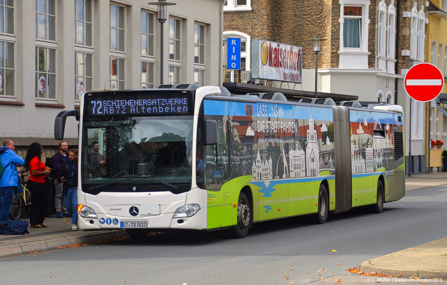 Северный Рейн-Вестфалия, Mercedes-Benz Citaro C2 G № GT-TD 3012