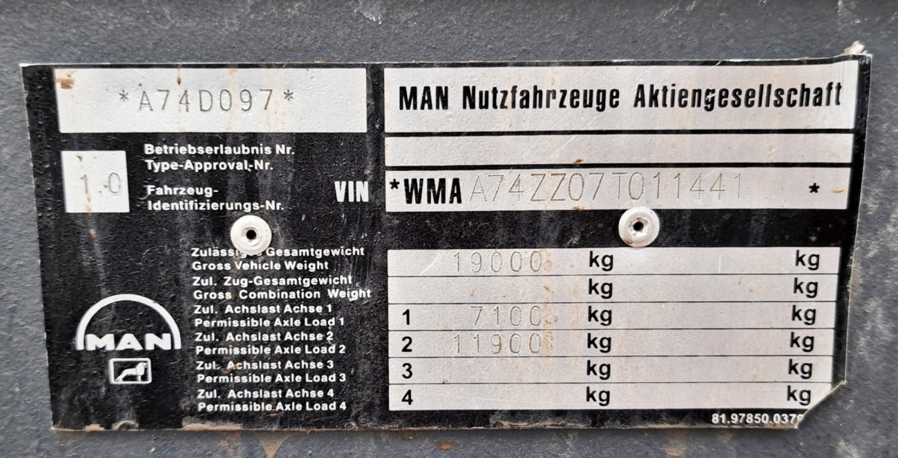 Астана, MAN A74 Lion's Classic SL283 № G012