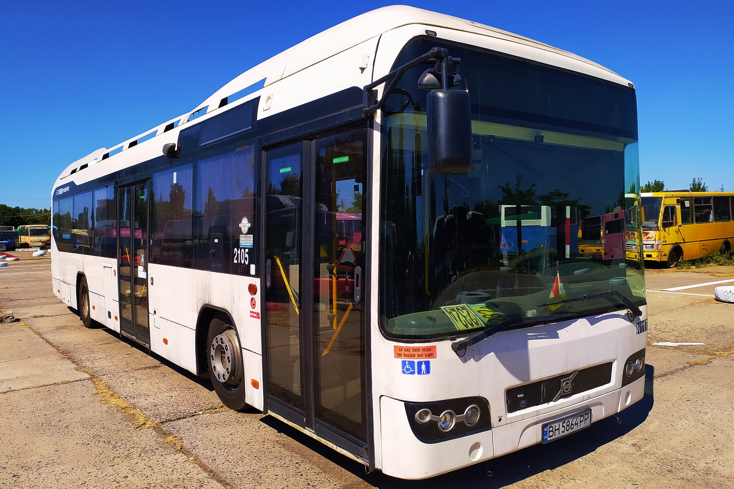 Одесская область, Volvo 7700 Hybrid № 5*** Одесская область, Volvo 7700 Hybrid № 5***