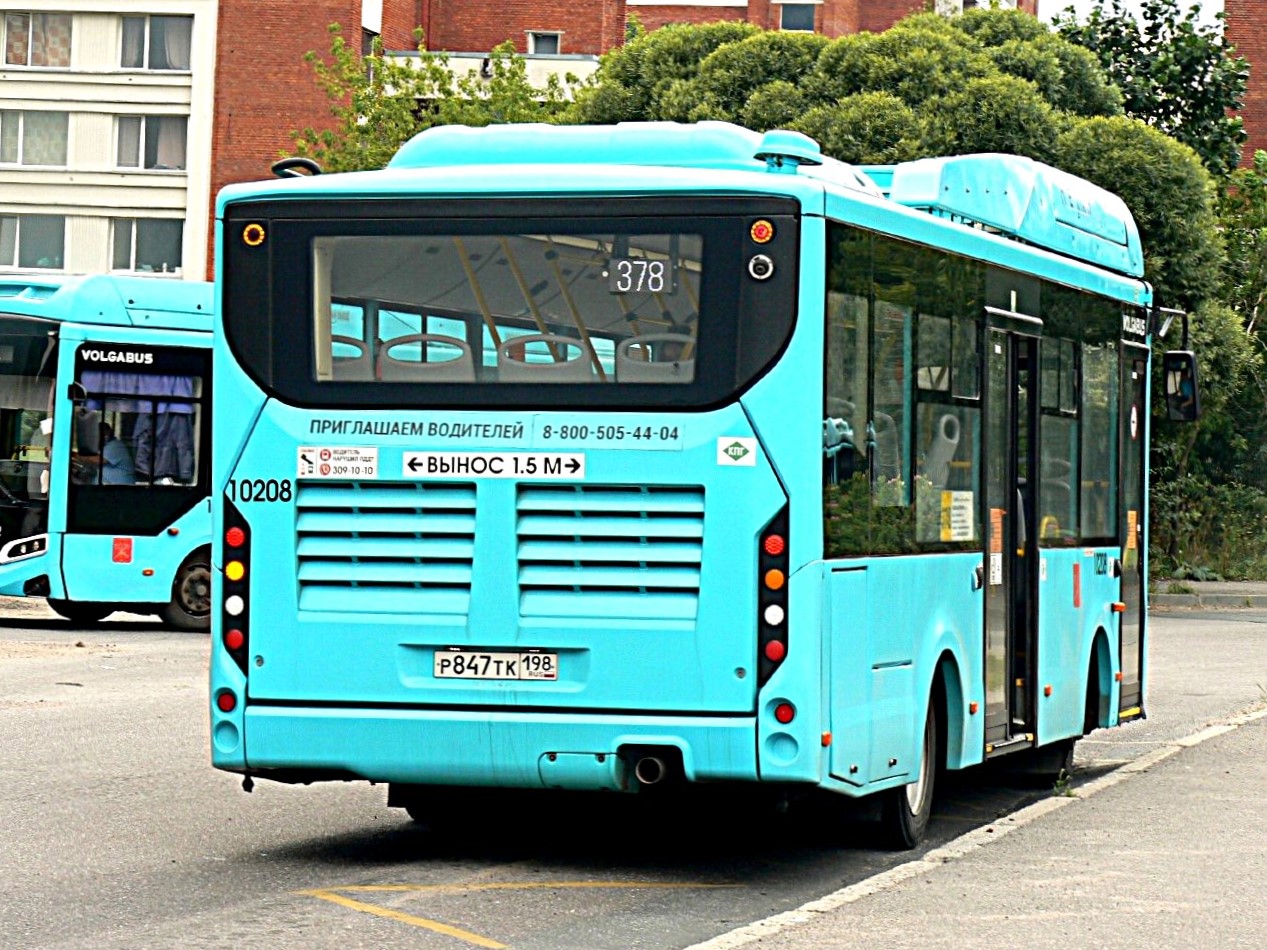 Санкт-Петербург, Volgabus-4298.G4 (CNG) № 10142; Санкт-Петербург, Volgabus-4298.G4 (CNG) № 10208