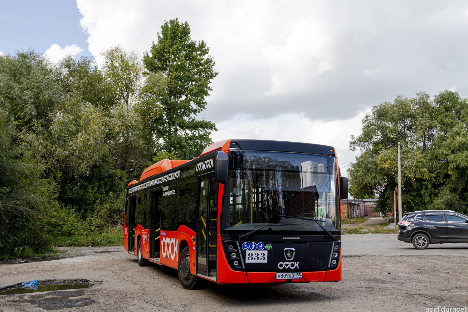 Омская область, НефАЗ-5299-40-57 (CNG) № 833 Омская область, НефАЗ-5299-40-57 (CNG) № 833