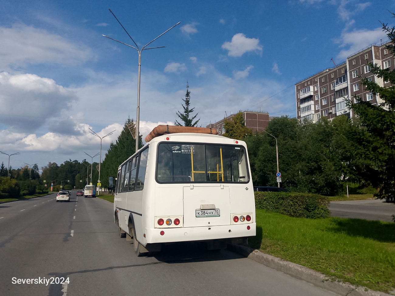 Томская область, ПАЗ-32054 № К 384 НХ 70