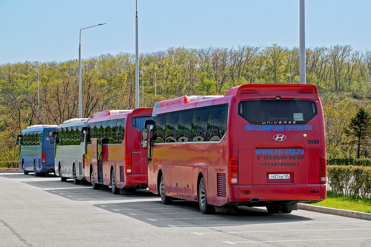 Приморский край, Hyundai Universe Space Luxury № 5530 Приморский край, Hyundai Universe Space Luxury № 5530