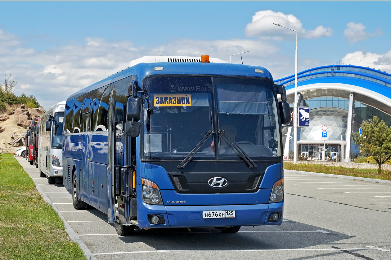 Приморский край, Hyundai Universe Space Luxury № 5535 Приморский край, Hyundai Universe Space Luxury № 5535